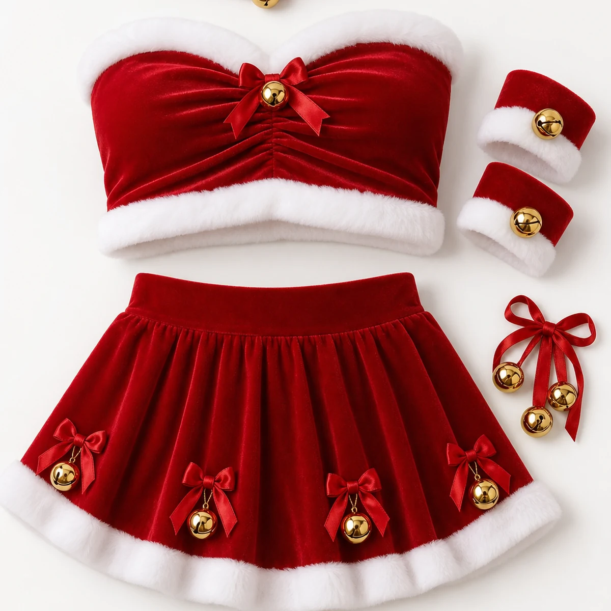 Colorful apparel gift scene